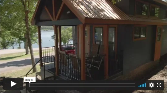 Lake Norfork Jordan Marina Cabin #6 Video Link